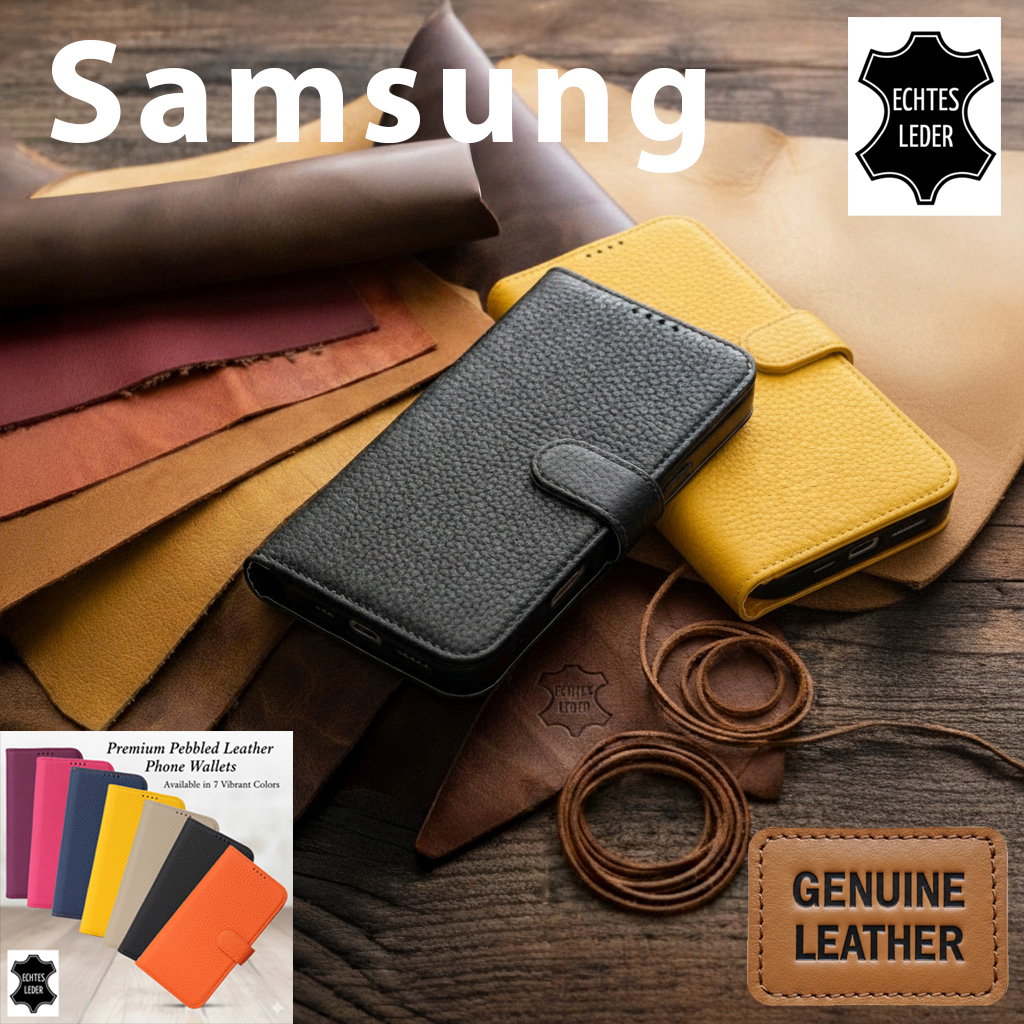 Samsung Echt-Lederhülle